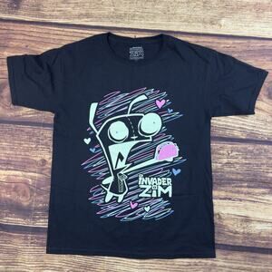 Invader Zim T-Shirt -Nickelodeon Cartoon Size Small